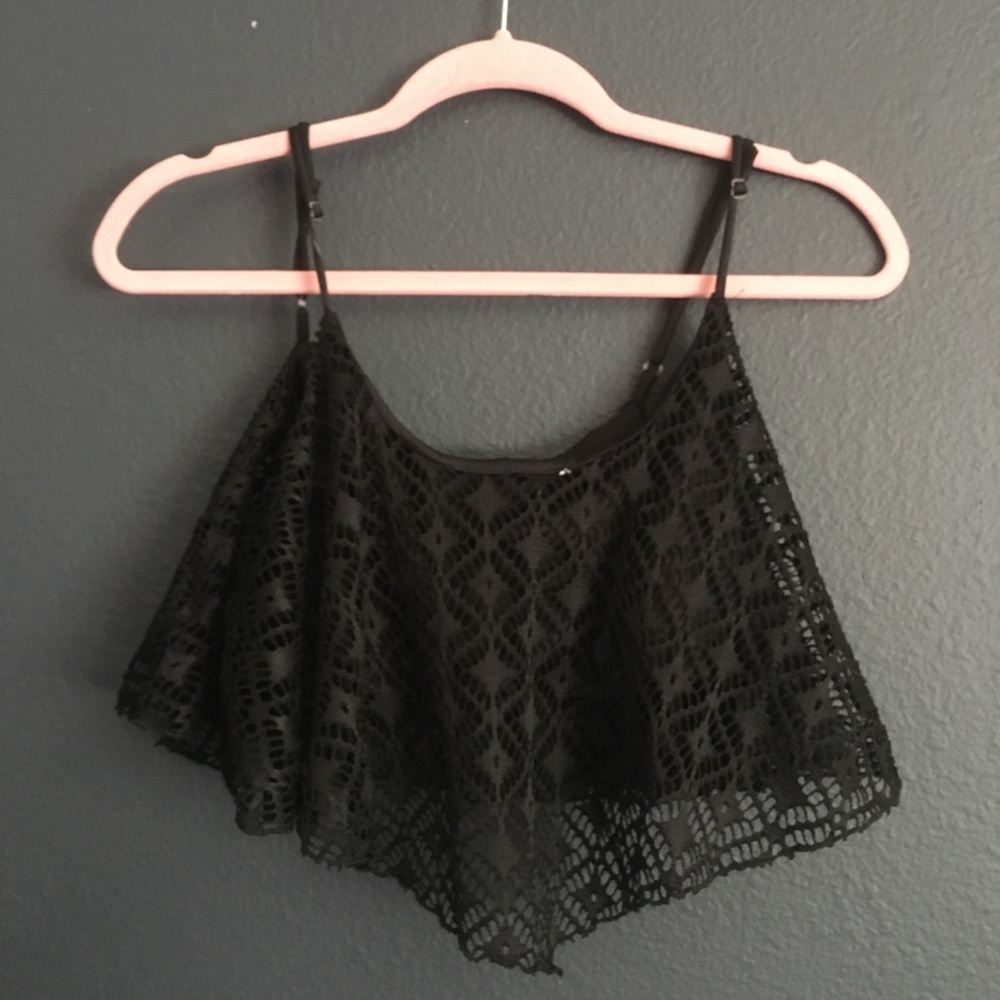 Black Crop Top